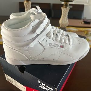 Reebok Women's White High-Top Sneakers